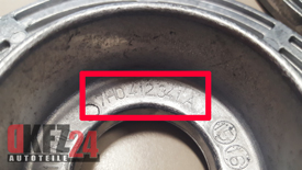 2x Wälzlager für Federbeinstützlager Domlager 2 Stück SACHS 801454